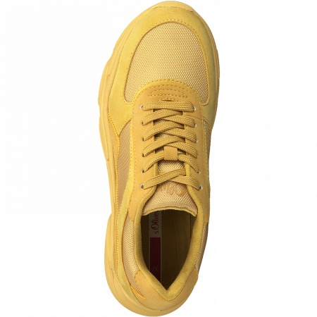 Кроссовки  S.Oliver  желтый  текстиль F-90645 фото в интернет-магазине | Omadey.ru