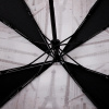 Женский квадратный зонт супер автомат, серый с черным фото в интернет-магазине | Omadey.ru