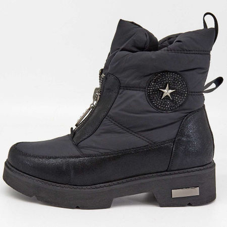 Ботинки  Betsy  черный  нейлон-иск.кожа Z-8907 фото в интернет-магазине | Omadey.ru