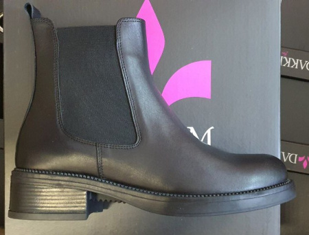 Ботинки  Dakkem  черный  кожа Z-100401 фото в интернет-магазине | Omadey.ru