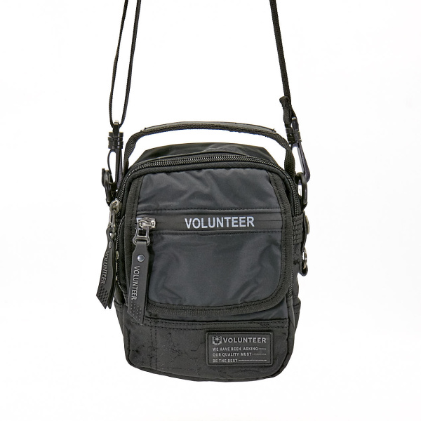 Фото Рюкзак  мужские Volunteer  черный  текстиль c11600-black