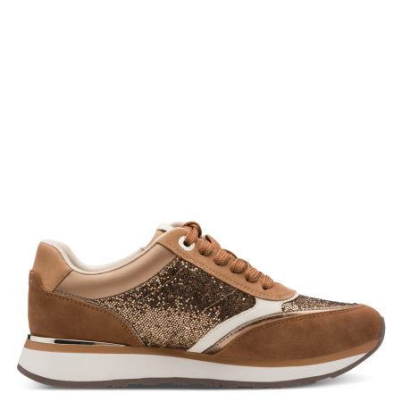 Кроссовки Tamaris  коричневый  кожа искусств.  Z-400955 фото в интернет-магазине | Omadey.ru