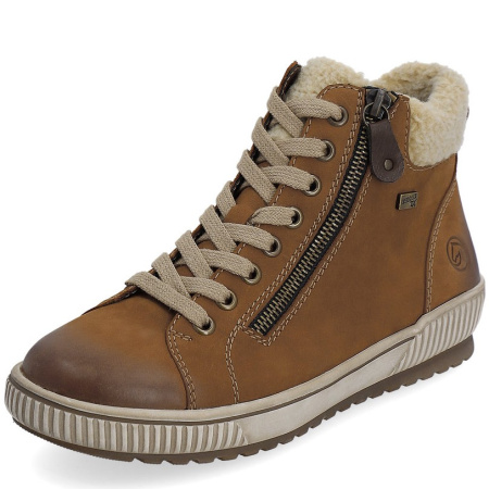 Ботинки  Remonte  коричневый  кожа/текстиль Z-401062 фото в интернет-магазине | Omadey.ru