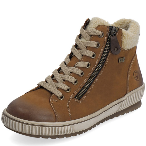 Фото Ботинки  Remonte  коричневый  кожа/текстиль Z-401062