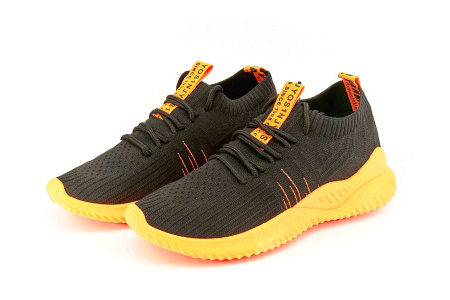 Кроссовки  женские Nobbaro  черный  текстиль F-80445 фото в интернет-магазине | Omadey.ru