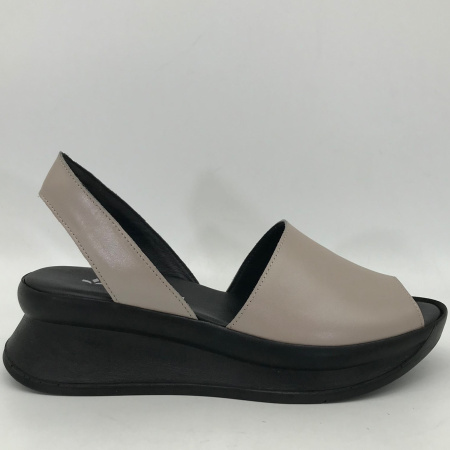 Сандалии  Dakkem  серый  кожа F-90219 фото в интернет-магазине | Omadey.ru