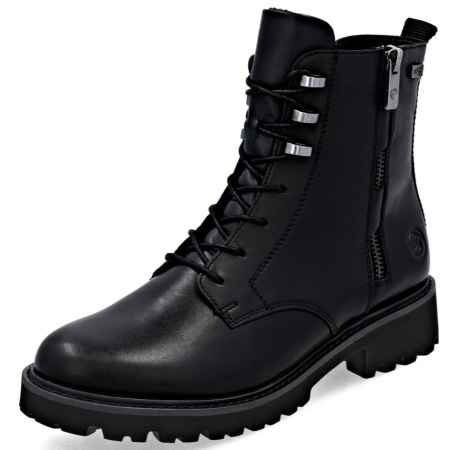 Ботинки  Remonte  черный  кожа/кожа искусств. Z-400838 фото в интернет-магазине | Omadey.ru