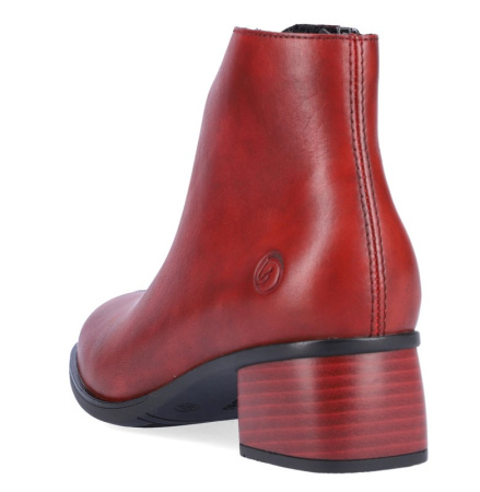 Ботинки  Remonte  бордовый  кожа Z-200132 фото в интернет-магазине | Omadey.ru