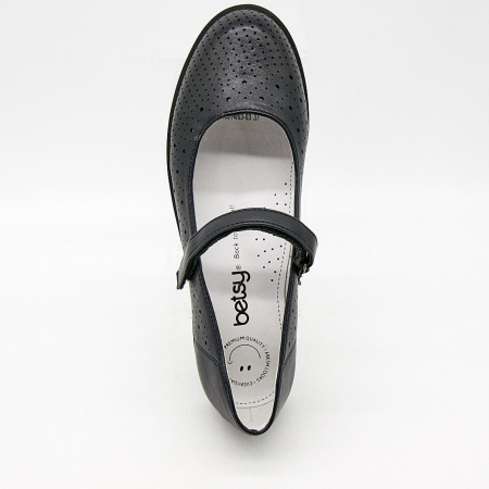 Туфли  Betsy  синий  кожа искусств. Z-100036 фото в интернет-магазине | Omadey.ru