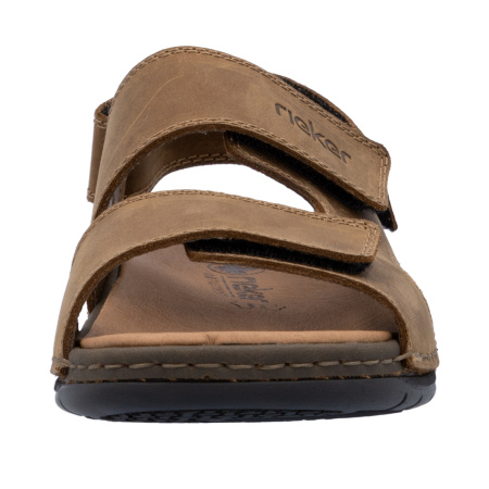 Сандалии  Rieker  коричневый  кожа F-400070 фото в интернет-магазине | Omadey.ru