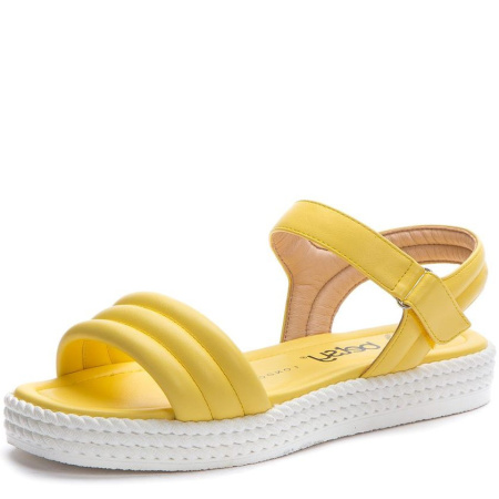 Сандалии  Betsy  желтый  кожа искусств. F-90920 фото в интернет-магазине | Omadey.ru