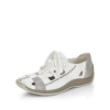 Туфли летние  Rieker  белый  кожа/кожа искусств. F-100582 фото в интернет-магазине | Omadey.ru