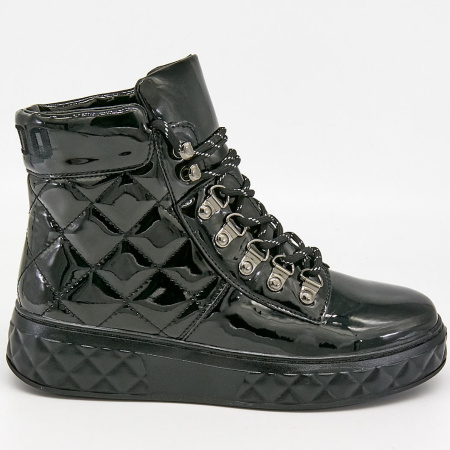 Ботинки  Keddo  черный  кожа лаковая искусств. Z-8873 фото в интернет-магазине | Omadey.ru