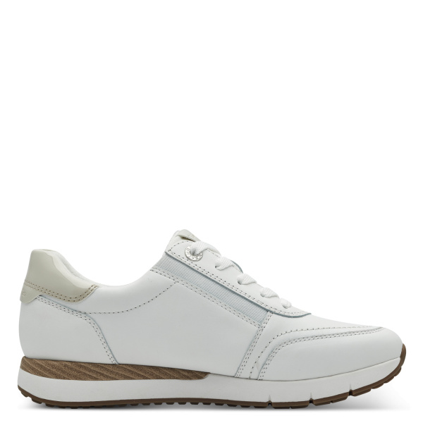 Фото Кроссовки  Tamaris  белый кожа/кожа искусств. F-400617