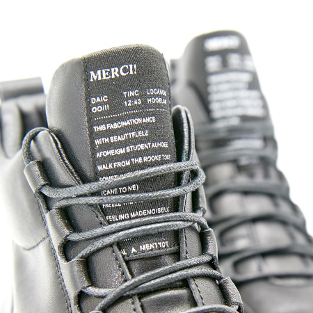 Ботинки  Madella  черный  кожа Z-100934 фото в интернет-магазине | Omadey.ru