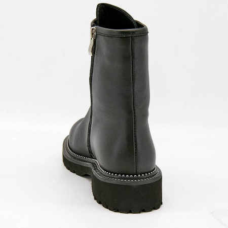 Ботинки  Bonavi  черный  кожа Z-100558 фото в интернет-магазине | Omadey.ru