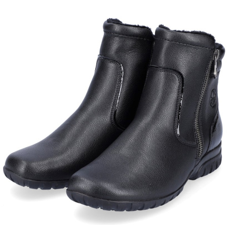 Ботинки  Rieker  черный  кожа/кожа искусств. Z-200057 фото в интернет-магазине | Omadey.ru