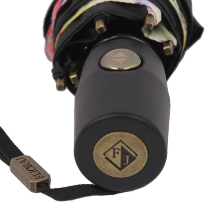 Зонт  Flioraj  черный  полиэстер c09624 фото в интернет-магазине | Omadey.ru