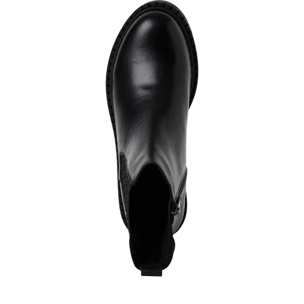 Фото Ботинки  Marco Tozzi  черный  кожа Z-400986