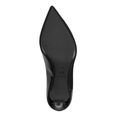 Туфли  Tamaris  черный  кожа искусств. Z-400387 фото в интернет-магазине | Omadey.ru