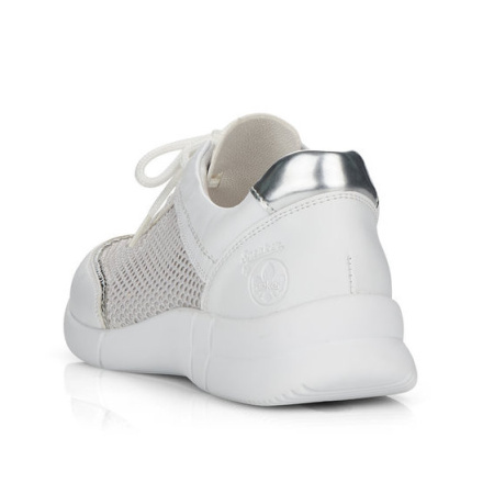 Кроссовки  женские Rieker  белый  кожа искусств./текстиль F-90534 фото в интернет-магазине | Omadey.ru