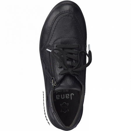 Полуботинки  Jana  черный  кожа Z-100118 фото в интернет-магазине | Omadey.ru