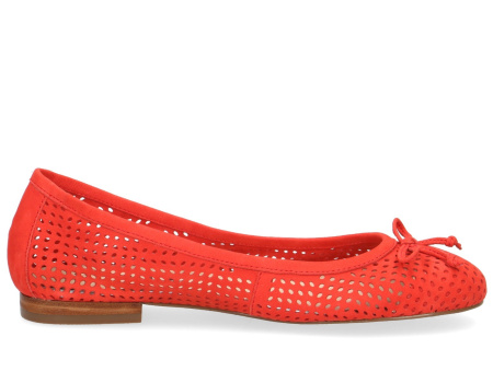 Балетки  Caprice  коралловый  кожа F-80527 фото в интернет-магазине | Omadey.ru Балетки  Caprice  коралловый  кожа F-80527 фото в интернет-магазине | Omadey.ru