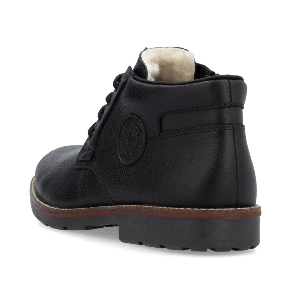 Фото Ботинки  Rieker  черный  кожа/кожа искусств. Z-400300 Фото Ботинки  Rieker  черный  кожа/кожа искусств. Z-400300