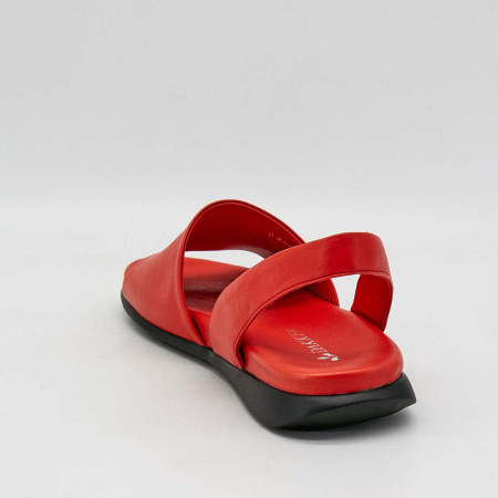 Сандалии  Dakkem  коралловый  кожа F-90513 фото в интернет-магазине | Omadey.ru