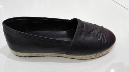 Туфли  Ballina  черный  кожа F-3472 фото в интернет-магазине | Omadey.ru