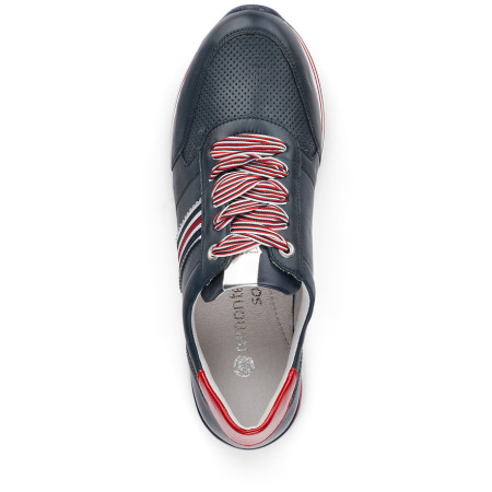 Кроссовки женские Remonte  синий  кожа/кожа искусств. F-80287 фото в интернет-магазине | Omadey.ru