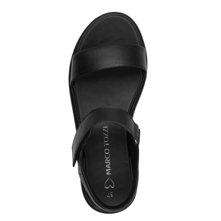 Сандалии  Marco Tozzi  черный  кожа F-400603 фото в интернет-магазине | Omadey.ru