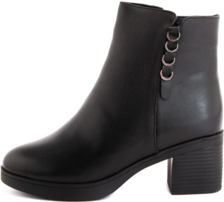 Ботильоны  Baden  черный  кожа Z-8936 фото в интернет-магазине | Omadey.ru