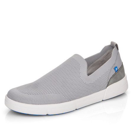 Слипоны  Rieker  серый  кожа искусств./текстиль F-100645 фото в интернет-магазине | Omadey.ru