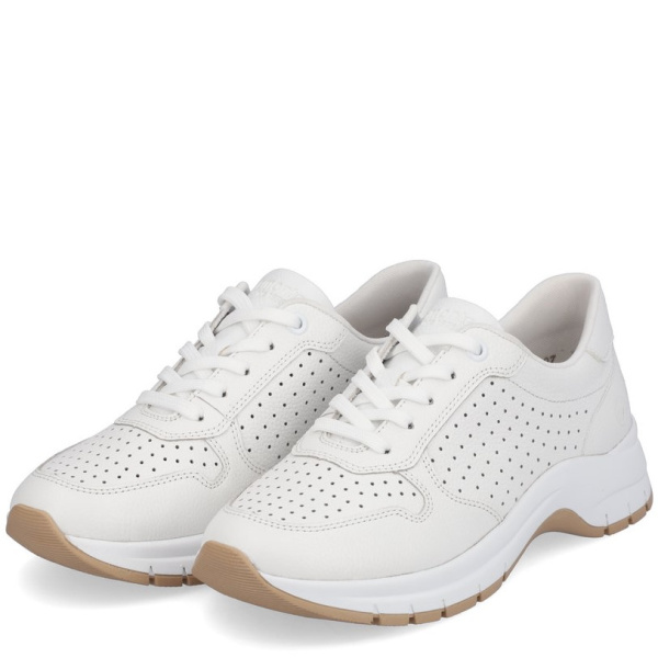 Фото Кроссовки  Remonte  белый  кожа/кожа искусств. F-400146 Фото Кроссовки  Remonte  белый  кожа/кожа искусств. F-400146