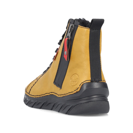 Ботинки  Rieker  желтый  кожа искусств. Z-401046 фото в интернет-магазине | Omadey.ru