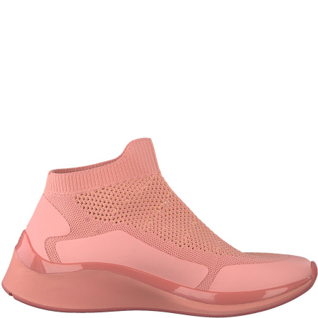 Слипоны  Tamaris  коралловый  текстиль F-7376 фото в интернет-магазине | Omadey.ru