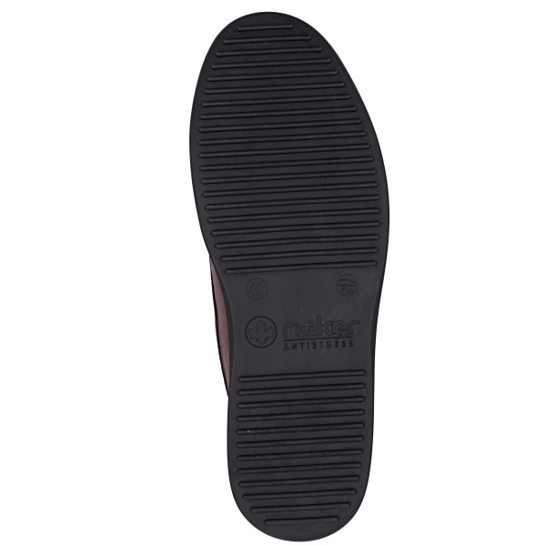 Фото Туфли  Rieker  коричневый  кожа/кожа искусств. F-401103