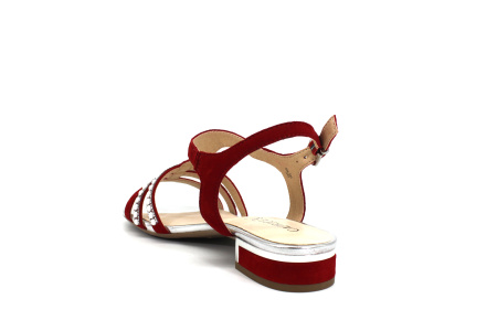 Босоножки  Caprice  красный  кожа F-7704 фото в интернет-магазине | Omadey.ru