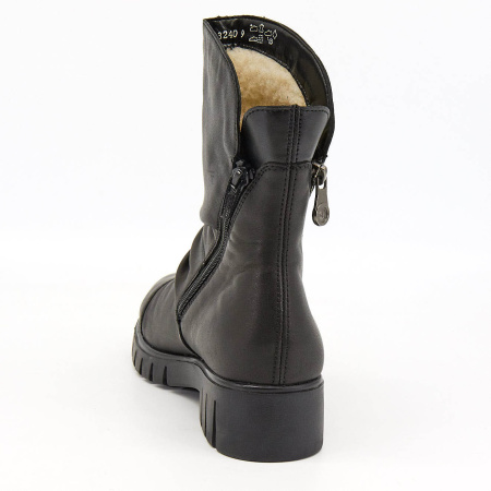 Ботинки  Rieker  черный  кожа/кожа искусств. Z-7708 фото в интернет-магазине | Omadey.ru