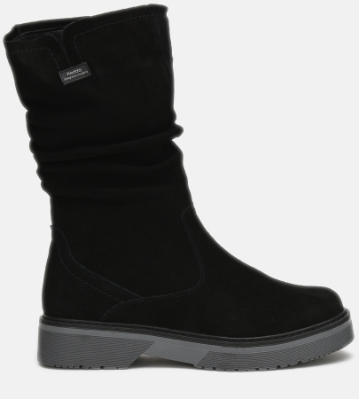 Полусапоги  Keddo  черный  замша Z-90571 фото в интернет-магазине | Omadey.ru