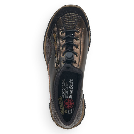 Кроссовки  Rieker  коричневый  кожа искусств./текстиль Z-100307 фото в интернет-магазине | Omadey.ru