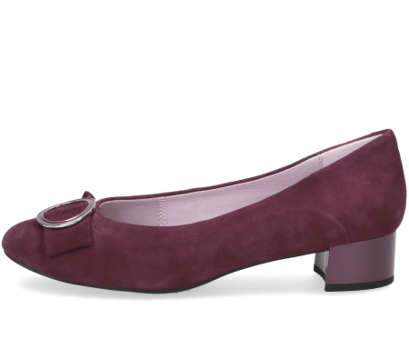 Лодочки  Caprice  бордовый  кожа Z-90072 фото в интернет-магазине | Omadey.ru