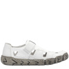 Туфли летние Rieker  белый  кожа/кожа искусств. F-400256 фото в интернет-магазине | Omadey.ru