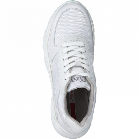 Кроссовки  женские S.Oliver  белый  текстиль F-90309 фото в интернет-магазине | Omadey.ru