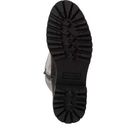 Сапоги  Tamaris  черный  кожа Z-400735 фото в интернет-магазине | Omadey.ru