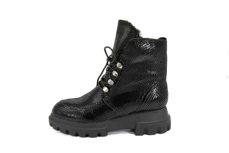 Ботинки  Balex  черный  кожа Z-8739 фото в интернет-магазине | Omadey.ru