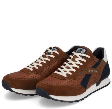 Кроссовки  Rieker-Evolution  коричневый  кожа/кожа искусств. F-300057 фото в интернет-магазине | Omadey.ru
