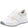 Кроссовки Rieker белый кожа/кожа искусств. F-400040 фото в интернет-магазине | Omadey.ru