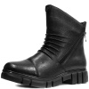 Ботинки  Baden  черный  кожа Z-89118 фото в интернет-магазине | Omadey.ru